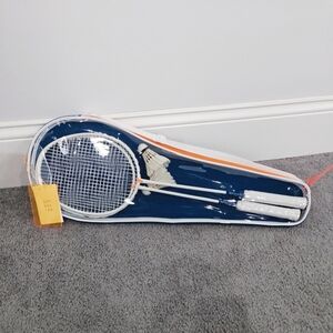 Sunnylife Badminton Set With 2 Rackets, 2 Shuttlecocks & Carrying Case